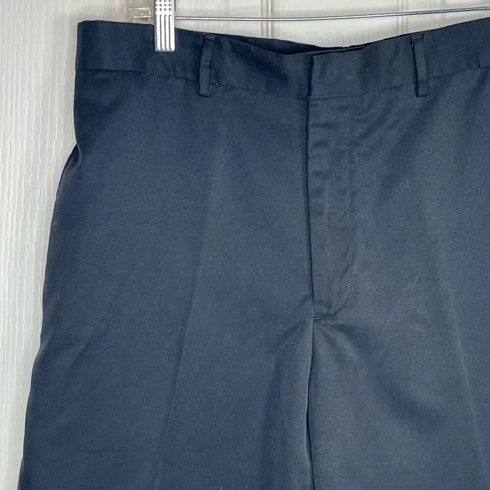 Greg Norman Sz 36 Men’s Black Shorts Flat Front